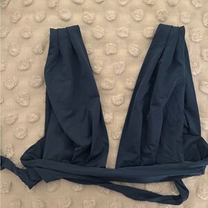 Monday Swimwear Navy Blue Bikini Top